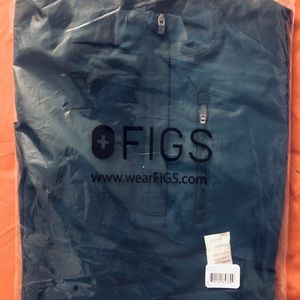 FIGS DARK HARBOR JUNDAH TOP SMALL